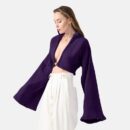 Purple Rib Knit Sweater Way06